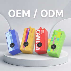 מצלמת צעצוע מיני חמודה לילדים YPORANGEcheng, 1080P HD, חיישן CMOS, MicroSD, גודל אגודל, מסך IPS רחב זווית בגודל 1.0 אינץ', מתנה דיגיטלית - Product Image 2