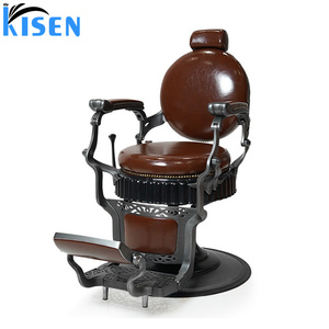 2026 Hot Selling Barbershop Chairs Wholesale Barber Chair Stool Colors Can Be Customized Styling Chair From KISEN - Product Image 3