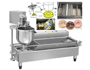 Маленький мини-аппарат для приготовления пончиков для дома и ресторана, аппарат для Жарки пончиков
