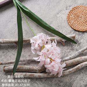 उच्च गुणवत्ता वाली कृत्रिम फूल शादी की सजावट कृत्रिम hiacinth फूल असली स्पर्श 3 डी हाइक फूलों की शादी की सजावट - Product Image 6