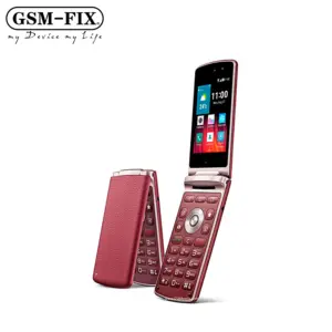 GSM-FIX For LG Wine Smart D486 4G ROM 1G RAM Android Flip Phone WIFI GPS Smart Touch Flip Mobile Phone