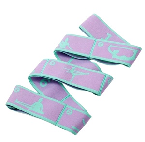 Bán buôn Latex Yoga Stretch nhạc Pilates Ballet tập thể dục tập thể dục khiêu vũ looped vành đai đàn hồi Pilates <span class=keywords><strong>Resistance</strong></span> Strap - Product Image 1