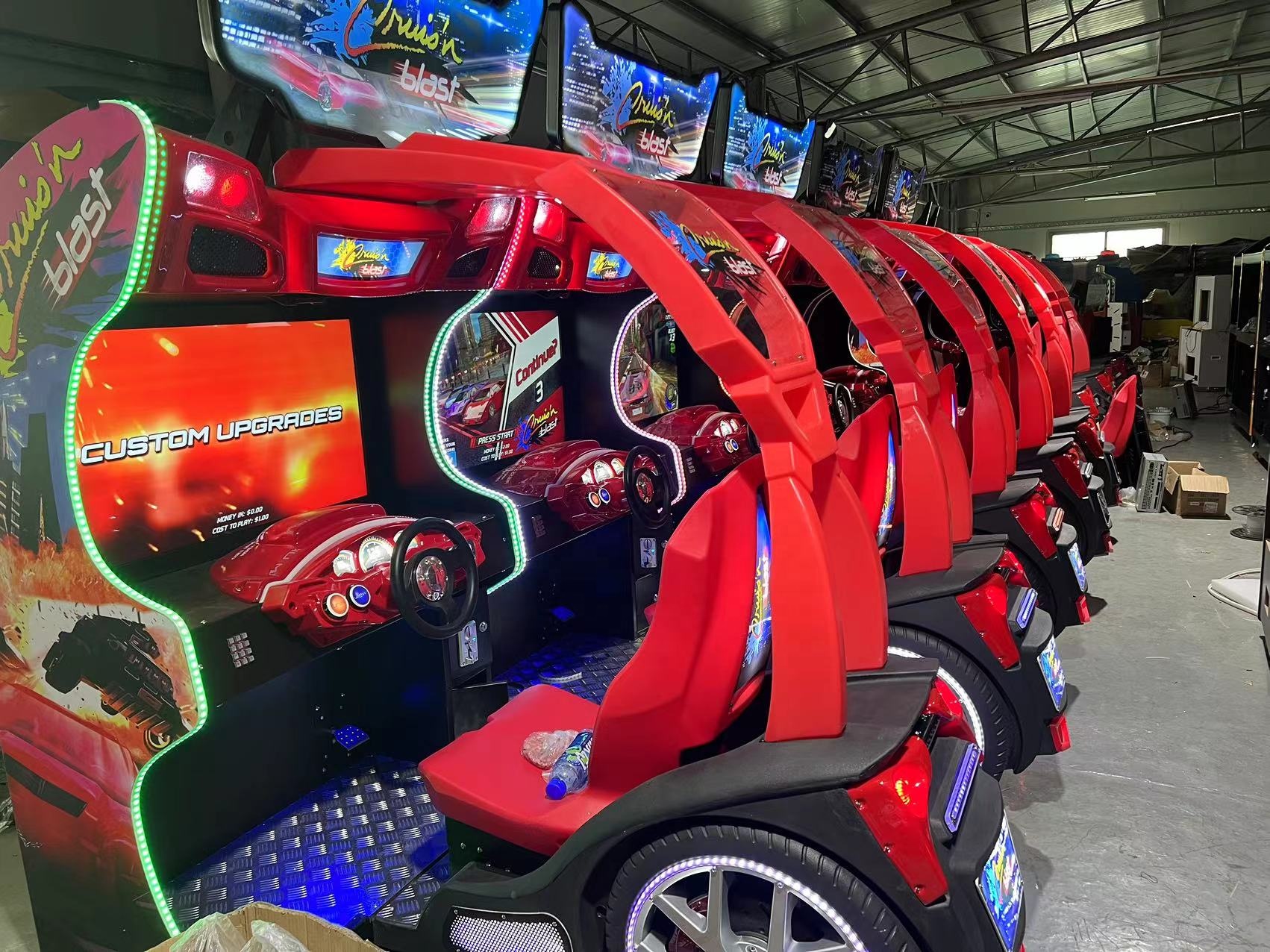 Dinibao 42 Inch Screen Coin Operated Simulator Racing Arcade