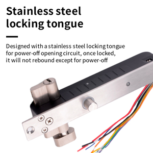 Ffi DC107 Thất Bại an toàn điện thả Bolt khóa với Key xi lanh cho Home Cổng truy cập và thang máy kiểm soát truy cập hệ thống - Product Image 4
