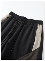 Shorts de course pour hommes avec doublure en mesh, stock en gros, shorts de plage en polyester uni avec impression de lettres.