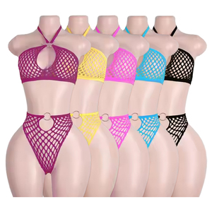 Maxsun Spandex Entrenamiento Dancewear Moda Sexy <span class=keywords><strong>Ver</strong></span> a través de encaje Jacquard Top Corpiño Body Venta al por mayor Ropa de baile exótica - Product Image 4