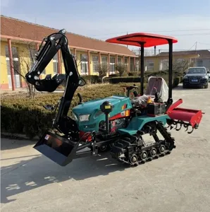 High Productivity Crawler Tractor For Dry Land Track For Tilling And Farming Purposes