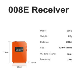 ระบบนำเที่ยวไร้สายระดับพรีเมียม ความถี่ 2.4GHz พร้อมระบบตัดเสียงรบกวน ดีไซน์กันน้ำมาตรฐาน IPX1 - Product Image 4
