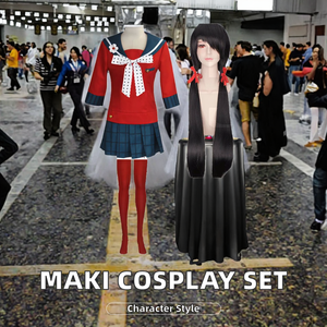 ชุดคอสเพลย์นักเรียนหญิงฮารุคาวะ มาคิ จากอนิเมะดังกันรอนปะ รุ่น GAHC-011 - Product Image 2