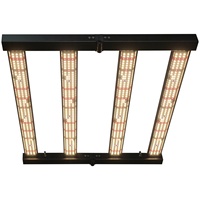 Luces LED de Cultivo Desmontables de Espectro Completo de 300W-600W, IP65, Impermeables, para Cultivo Vertical Interior Flexible y Apoyo al Floración, 2025