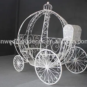 Carrozza di zucca in metallo wedding sfondo di nozze Cenerentola per la decorazione