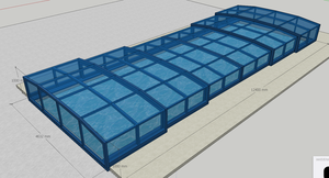 <span class=keywords><strong>Cubierta</strong></span> <span class=keywords><strong>Retráctil</strong></span> para <span class=keywords><strong>Piscina</strong></span> ASM130J, Techo Corredizo de Vidrio, Casas Modernas, Marca Sunmate, Garantía de 5 Años, <span class=keywords><strong>Precio</strong></span> Bajo, Gran Venta - Product Image 4