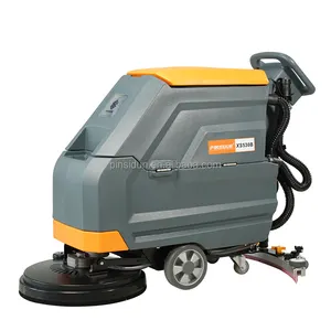 Phổ biến thiết kế đi bộ phía sau sàn Cleaner Battery Powered Chất lượng cao tự sàn Scrubber