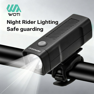 Yueli <b>Bicycle</b> Front <b>Light</b> LED USB Rechargeable IPX4 Waterproof 4 Modes Night Riding Mountain Bike <b>Light</b> - Product Image 1