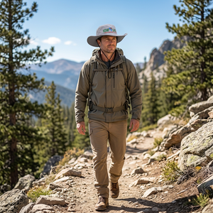 Chapeau Bob à Large Bord Unisexe avec Logo Brodé Personnalisé, Casquettes <span class=keywords><strong>de</strong></span> <span class=keywords><strong>Pêcheur</strong></span> avec Cordon <span class=keywords><strong>de</strong></span> Serrage Réglable, Chapeaux <span class=keywords><strong>de</strong></span> Plein Air pour la Randonnée - Product Image 2
