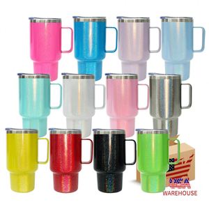 Vaso de chupito de acero inoxidable de 3 oz con asa, diseño arcoíris brillante, en blanco para sublimación, ideal para tequila, vodka, cócteles y recuerdos de fiesta. - Product Image 4