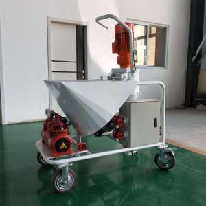 מכונת התזת טיח צמנטי עוצמתית 380V לכיסוי מהיר ואחיד של משטחים גדולים - Product Image 4