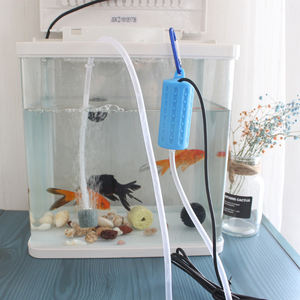 작은 휴대용 물고기 탱크 액세서리 USB Oxygenator 물고기 탱크 침묵 공기 압축기 미니 통풍 - Product Image 2