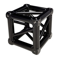 Armazón de iluminación negro, armazón de aluminio usado para escenario pequeño, 200x200