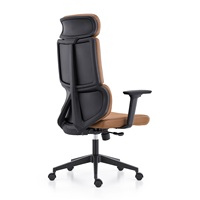 Chaise de bureau ergonomique intelligente avec suivi lombaire entièrement automatisé, appui-tête 4D, 720 °   Chaise pivotante en mesh avec accoudoirs réglables
