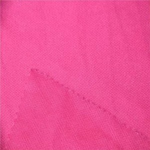 SY248 vente chaude 140gsm 100% polyester jersey tricoté piqué <span class=keywords><strong>polo</strong></span> tissu pour homme vêtements - Product Image 3