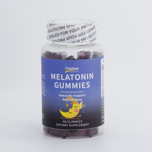 Integratore alimentare a marchio privato Gummies sonno profondo sognante 10MG di melatonina vitamina D estratto di magnesio si addormentano più velocemente - Product Image 1