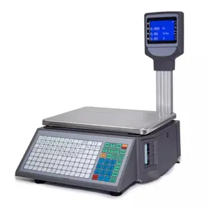 Digital Price Computing Scale 30kg Digital Label Printing Price Computing Scale Balanza Electronica