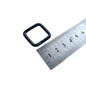 Boucle rectangulaire à anneau carré pour la fabrication de sacs, fournie directement par l'usine - Product Image 1