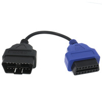 Cable adaptador de escaneo OBD macho-hembra para Fiat, paquete de cables de 4 y 6 colores, lector de códigos OBD