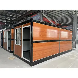 container house for sale 20ft Folding Living Prefab Modular Homes Stackable Foldable Container House