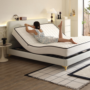 Colchão Elétrico Inteligente Automático Gravidade Zero Multifuncional Vibração Massagem Telefone Móvel Controle Remoto Design Moderno