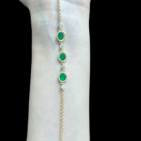 Pulsera de Jadeíta Birmana Natural de Grado A, Pulsera Redonda de Jadeíta, Pulsera de Jadeíta para Mujer, Regalo (Certificado por NGTC)