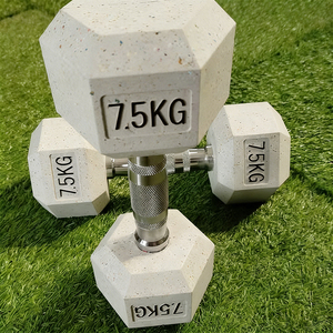 Mancuernas hexagonales <span class=keywords><strong>y</strong></span> barras <span class=keywords><strong>de</strong></span> hierro fundido recubiertas del fabricante: compre en línea, juego <span class=keywords><strong>de</strong></span> mancuernas hexagonales económicas - Product Image 1