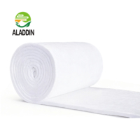 Couverture en fibre céramique haute température 1260 HP, laine isolante réfractaire de haute pureté, durable, AL2O3 43%, blanche, 1100°C, faible émissivité