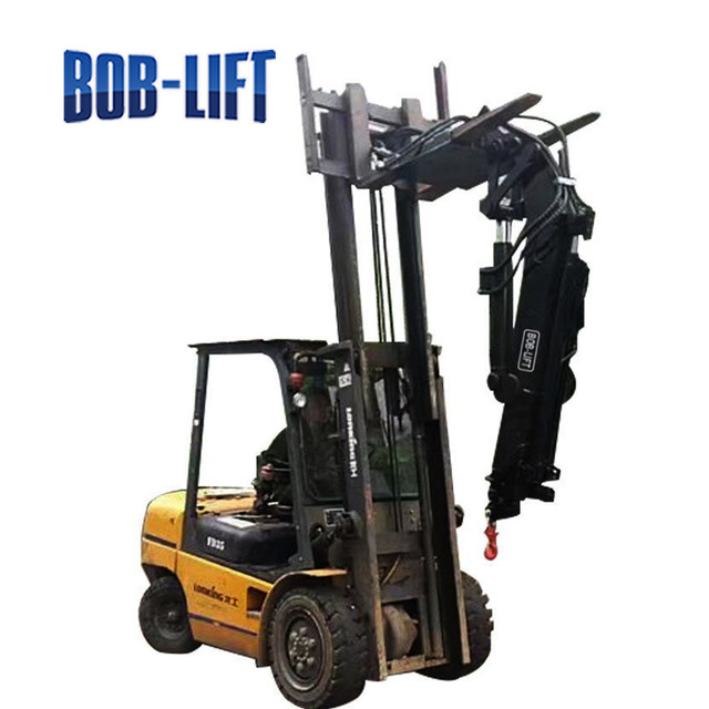 BOB- LIFT Forklift Telescopic Jib Boom Crane Truck Crane Arm for Sale