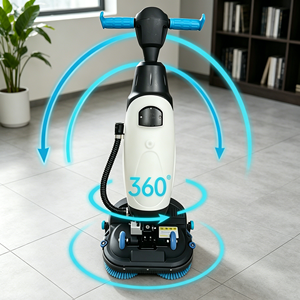 Nettoyeur-sécheur de sols CleanHorse K4, brosse double 500 mm, laveuse de sols électrique 36 V pour l'entretien rapide des installations - Product Image 4