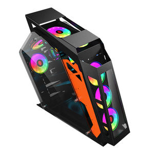 Boîtier <span class=keywords><strong>PC</strong></span> de jeu ATX Big Coffee 2023, vente en gros, <span class=keywords><strong>tour</strong></span> complète, châssis ATX, boîtier d'ordinateur de jeu - Product Image 2