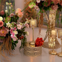 Set Dekorasi Bunga Artifisial Modern Warna Pink Peach 2027 untuk Pernikahan, Atap, Teras, dan Acara