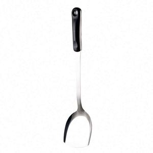 Kitchen Cooking Utensils Set with Stainless Steel Spatula Skimmer and Soup Ladle Metal Kitchenware with Plastic Handle - Product Image 3