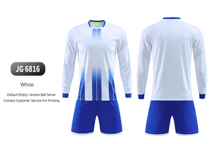 Conjunto de Uniforme de Fútbol Personalizado de Manga Larga para Niños, Uniforme de Equipo para Adultos, Camiseta de Entrenamiento Estampada - Product Image 2