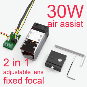 Kit <span class=keywords><strong>de</strong></span> cabezal <span class=keywords><strong>de</strong></span> módulo láser 2020 NEJE, modulación TTL / PWM para máquina <span class=keywords><strong>de</strong></span> corte láser, 30W, 450nm - Product Image 3