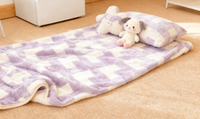 Nordischer Stil Polar Fleece Decke Weich Warm Komfortabel für Sofa Zuhause Büro Dekorative Schlingengarn-Decke