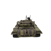 Henglong 3939-1 1/16 escala RC 2,4 Ghz IR + BB TANQUE DE Control remoto modelo ruso tanque de batalla principal de la batería baterías de Metal para juguetes
