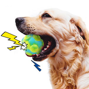 <span class=keywords><strong>Balle</strong></span> à mâcher pour <span class=keywords><strong>chien</strong></span> en <span class=keywords><strong>plastique</strong></span> écologique de haute qualité, design de dessin animé, nouveauté, indestructible, interactive, avec sifflet, personnalisable pour l'entraînement - Product Image 5