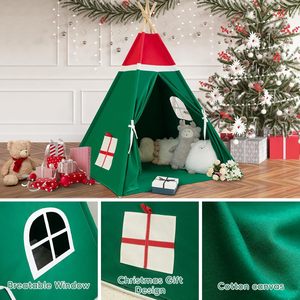Tente de jeu pour enfants en polyester doux pour filles, petite tente de jeu pour dormir, tente <span class=keywords><strong>tipi</strong></span> pour les jeux d'enfants, vente en gros pour Noël - Product Image 5