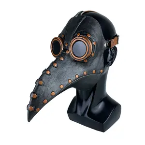 Halloween Pest Doktor Vogel Maske, lange Nase Schnabel Cosplay Requisiten in Latex für schreckliche Kostüm party