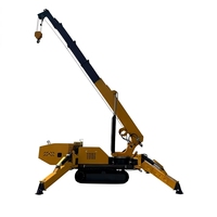 Mini-grue araignée hydraulique haute performance CE 3 tonnes, grue mobile métallique 5 tonnes, 8 tonnes, 1-14T, sécurité ISO, utilisation facile, commodité