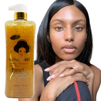 Gel douche à la vitamine C et à l'acide kojique, éclaircissant, correction des taches brunes, produits de beauté rafraîchissants, agents de la gamme blanchissante