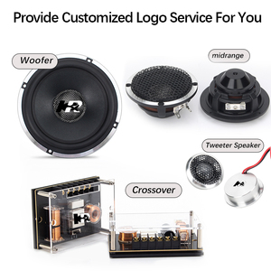 Công suất cao 6.5 inch thành phần loa xe hơi 3 chiều loa âm thanh xe hơi hệ thống âm nhạc 6.5 inch - Product Image 3