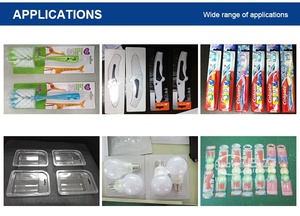 Machine automatique de soudage et de découpe à haute fréquence pour plateau tournant rotatif pour PVC PET GAG Emballage double blister - Product Image 4